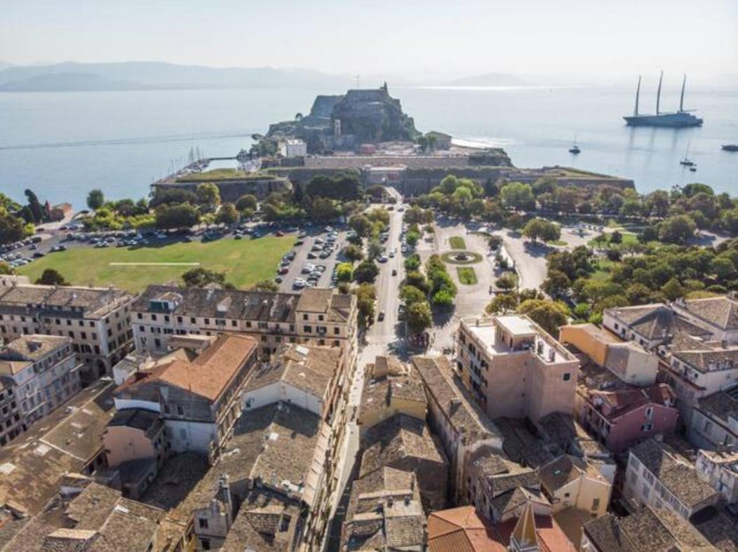 Appartamento Downtown Oasis Penthouse Corfu  Esterno foto
