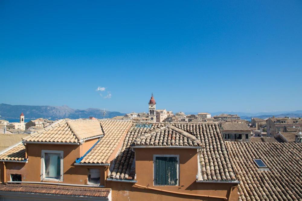 Appartamento Downtown Oasis Penthouse Corfu  Esterno foto