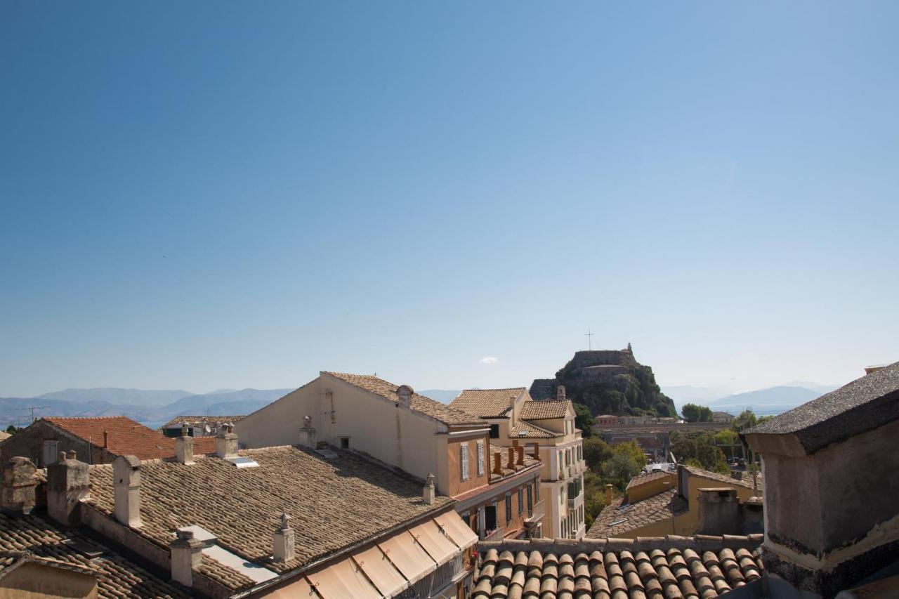 Appartamento Downtown Oasis Penthouse Corfu  Esterno foto